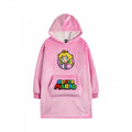 Front - Nintendo Girls Princess Peach Super Mario Blanket Hoodie