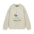 Front - Peanuts Unisex Adult Snoopy Tennis Sweatshirt