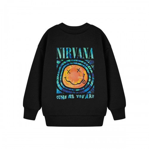 Front - Nirvana Childrens/Kids Come As You Are Sweatshirt