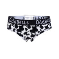 Front - OddBalls Womens/Ladies Fat Cow Briefs