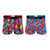 Front - OddBalls Mens The Rolling Stones Boxer Shorts (Pack Of 2)