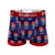 Front - Oddballs Mens Alternate England Rugby Boxer Shorts