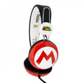 Front - Super Mario Childrens/Kids Icon On-Ear Headphones