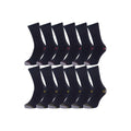 Front - Iron Mountain Mens Heavy Duty Work Socks (Pack of 12)
