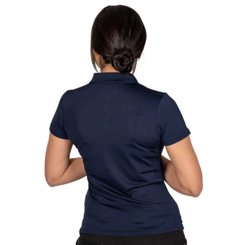 Front - Island Green Womens/Ladies Classic Micro Pique Golf Polo Shirt