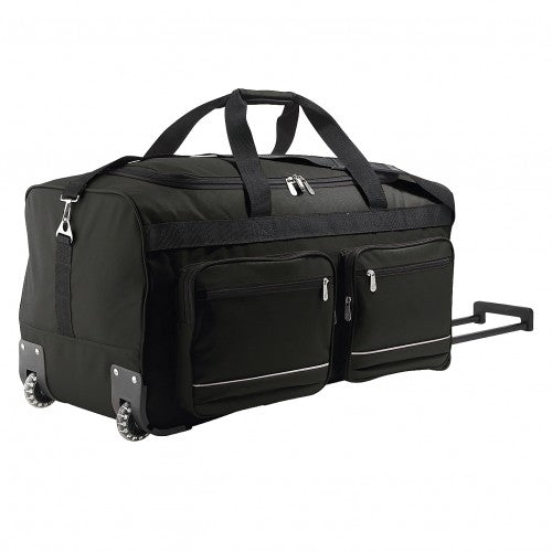 Front - SOLS Voyager Rolling Travel Holdall Bag