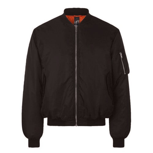Front - SOLS Unisex Remington Authentic Bomber Jacket