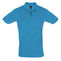 Front - SOLS Mens Perfect Pique Short Sleeve Polo Shirt