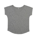 Front - Mantis Womens/Ladies Loose Fit V Neck T-Shirt
