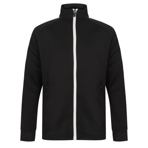 Front - Finden And Hales Kids Knitted Tracksuit Top