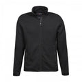 Front - Tee Jays Mens Knitted Outdoor Fleece Jacket