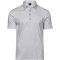 Front - Tee Jays Mens Pima Cotton Interlock Polo Shirt
