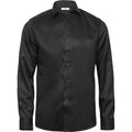 Front - Tee Jays Mens Luxury Comfort Fit Long Sleeve Oxford Shirt