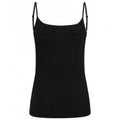 Front - Skinni Fit Womens/Ladies Feel Good Spaghetti Vest