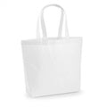 White - Back - Westford Mill Organic Premium Cotton Tote Bag