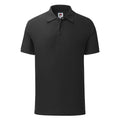 Front - Fruit Of The Loom Mens Tailored Poly/Cotton Piqu Polo Shirt
