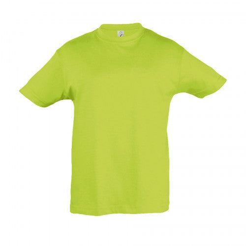Front - SOLS Kids Regent Short Sleeve T-Shirt