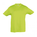 Front - SOLS Kids Regent Short Sleeve T-Shirt