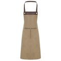 Front - Premier Espresso Bib Apron