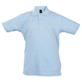 Front - SOLS Kids Unisex Summer II Pique Polo Shirt