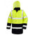 Front - Result Adults Unisex Core Motorway Two Tone Safety Jacket