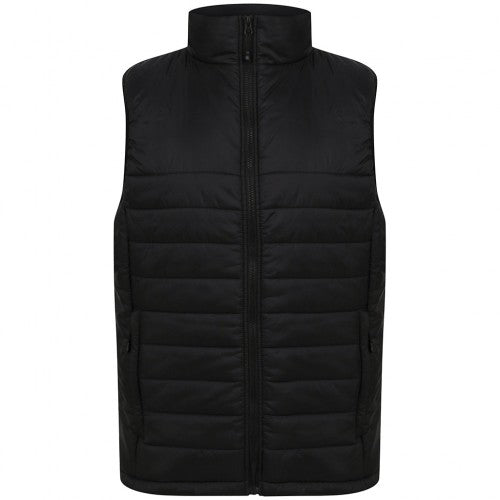 Front - Henbury Unisex Adults Padded Gilet