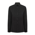 Front - Henbury Womens/Ladies Modern Long Sleeve Oxford Shirt