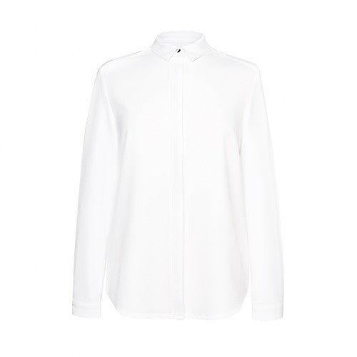 Front - Brook Taverner Womens/Ladies Capri Long Sleeve Blouse