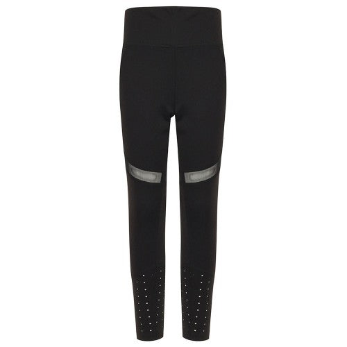Front - Tombo Kids/Childrens/Girls Panelled Leggings