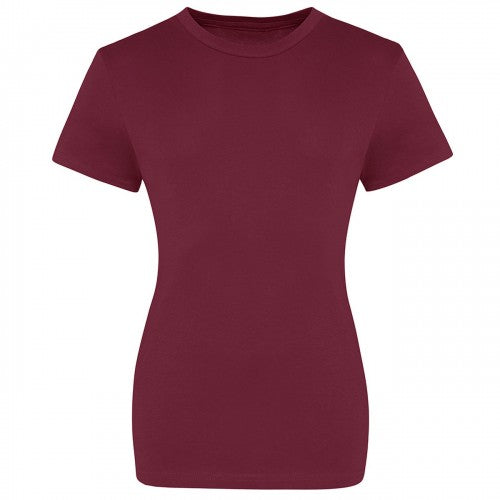 Front - AWDis Just Ts Womens/Ladies The 100 Girlie T-Shirt