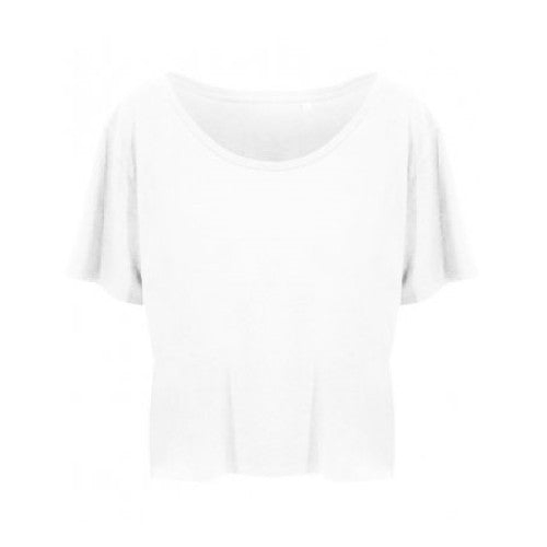 Front - Ecologie Womens/Ladies Daintree EcoViscose Cropped T-Shirt