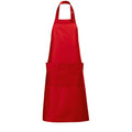 Front - SOLS Unisex Gala Long Bib Apron / Barwear
