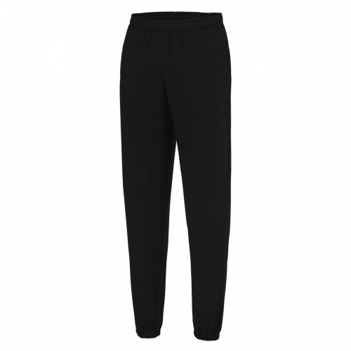 Front - Awdis Mens College Cuffed Ankle Jogging Bottoms