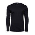Front - Tee Jays Mens Interlock Long-Sleeved T-Shirt