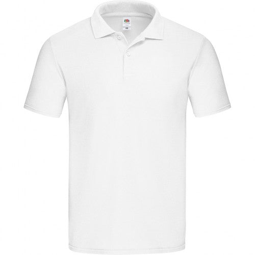 Front - Fruit of the Loom Mens Original Pique Polo Shirt