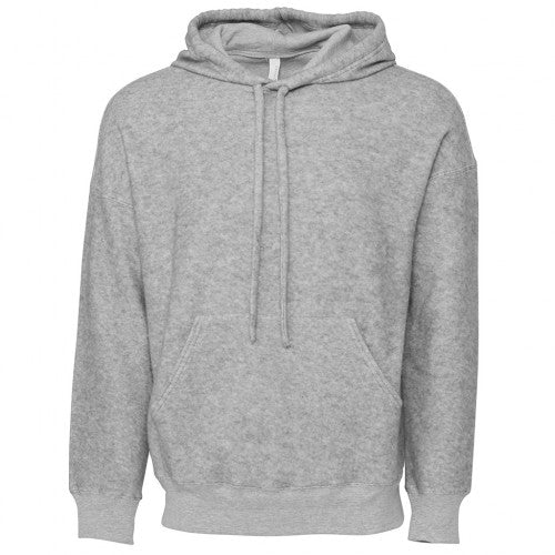Front - Bella + Canvas Unisex Adult Sueded Hoodie