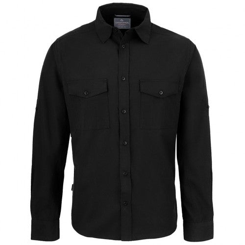 Front - Craghoppers Mens Expert Kiwi Long-Sleeved Shirt