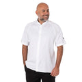 Grey-Black - Front - Le Chef Unisex Adult Single-Breasted Chef Jacket