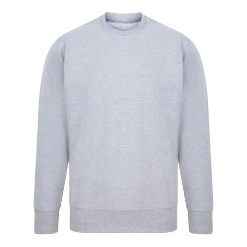 Front - Mantis Unisex Adult Essential Marl Sweatshirt