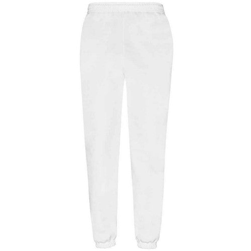 Front - Fruit of the Loom Mens Classic Elasticated Hem Jogging Bottoms
