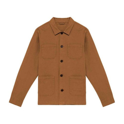 Front - Native Spirit Mens Faded Work Jacket