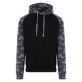 Front - Awdis Mens Baseball Hoodie