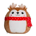 Front - Mumbles Squidgy Deer Christmas Plush Toy