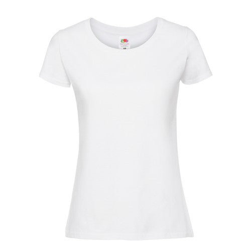 Front - Fruit of the Loom Womens/Ladies Premium Ringspun Cotton T-Shirt
