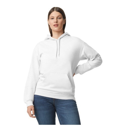 Sky Blue - Front - Gildan Unisex Adult Softstyle Hoodie