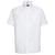 Front - Russell Collection Mens Oxford Easy-Care Short-Sleeved Formal Shirt