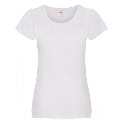 Front - Fruit of the Loom Womens/Ladies Original Lady Fit T-Shirt