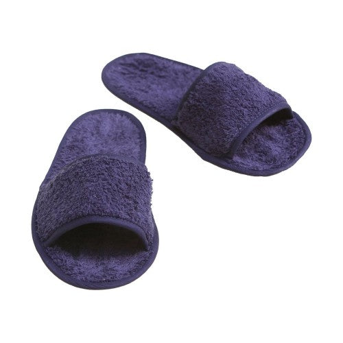 Front - Towel City Unisex Adult Classic Terrycloth Slippers