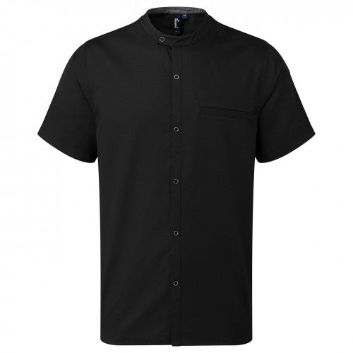 Front - Premier Unisex Adult Recyclight Short-Sleeved Chef Shirt
