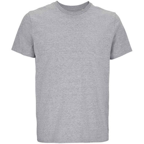 Front - SOLS Unisex Adult Legend Marl Organic T-Shirt